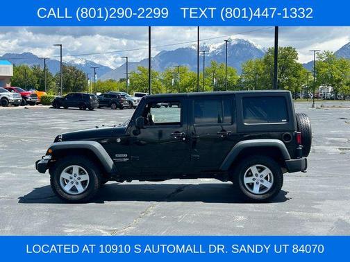 Black Clearcoat 2018 Jeep Wrangler JK Unlimited Sport
