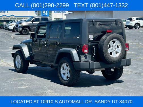 Black Clearcoat 2018 Jeep Wrangler JK Unlimited Sport