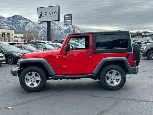 Firecracker Red 2015 Jeep Wrangler Sport