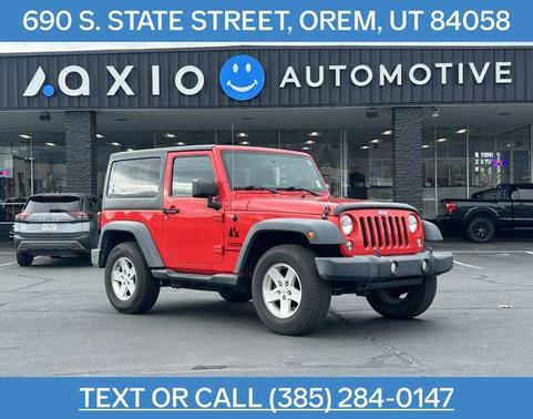 Firecracker Red 2015 Jeep Wrangler Sport
