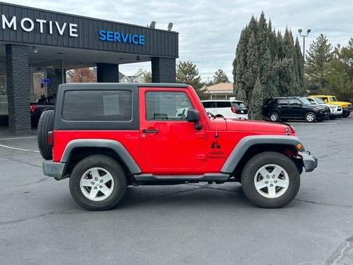 Firecracker Red 2015 Jeep Wrangler Sport