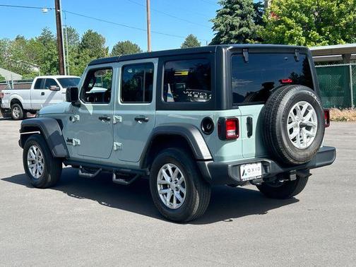 Gray 2023 Jeep Wrangler Sport