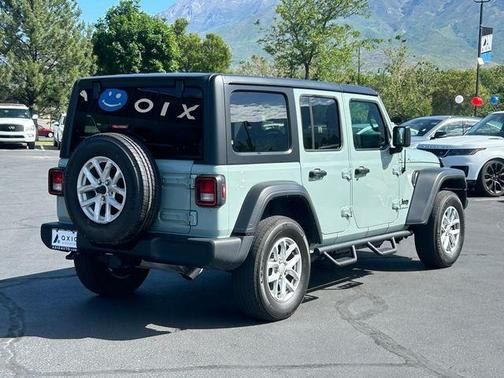 Gray 2023 Jeep Wrangler Sport
