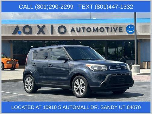 Blue 2015 Kia Soul +