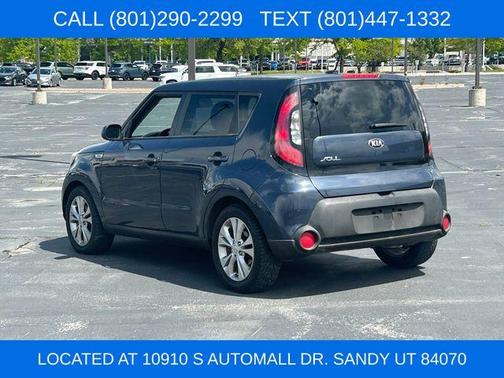 Blue 2015 Kia Soul +