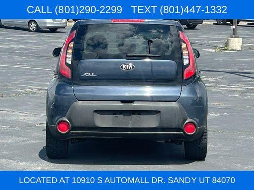 Blue 2015 Kia Soul +