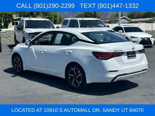 Cloud White 2024 Nissan Sentra SV