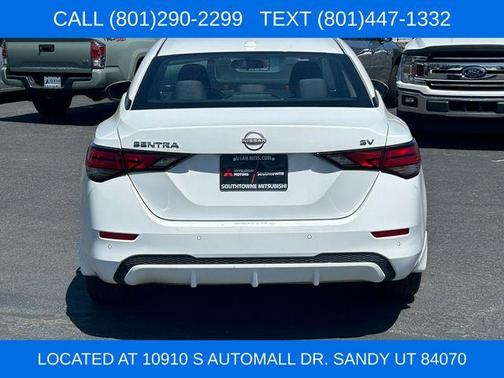 Cloud White 2024 Nissan Sentra SV