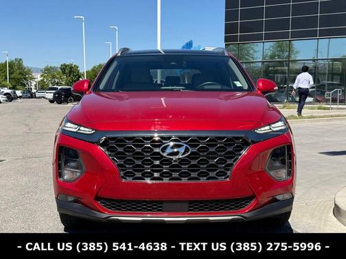 Calypso Red 2020 Hyundai SANTA FE 2.0T Limited