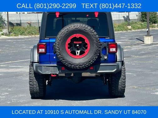 Ocean Blue Metallic 2020 Jeep Wrangler Unlimited Rubicon