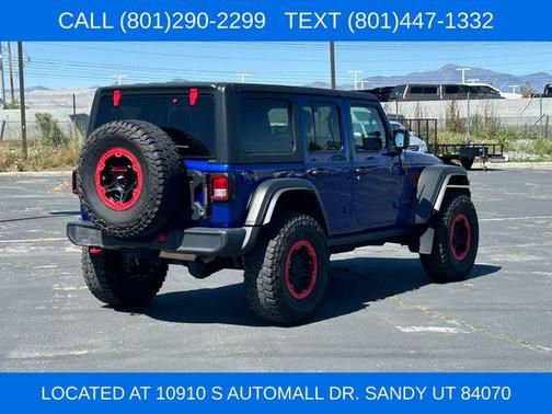 Ocean Blue Metallic 2020 Jeep Wrangler Unlimited Rubicon