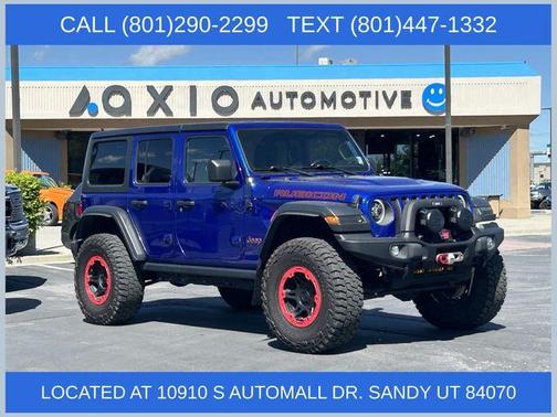 Ocean Blue Metallic 2020 Jeep Wrangler Unlimited Rubicon