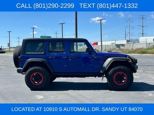 Ocean Blue Metallic 2020 Jeep Wrangler Unlimited Rubicon