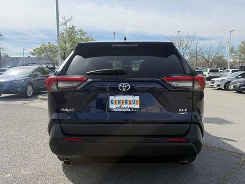 Blue 2025 Toyota RAV4 XLE