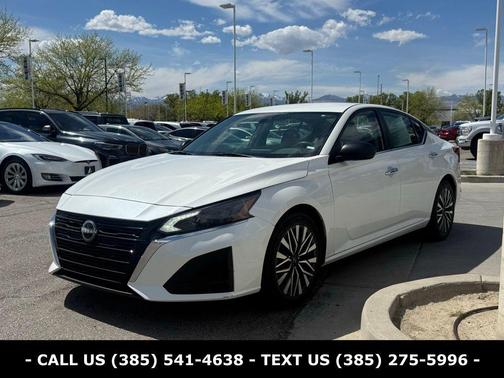 White 2024 Nissan Altima 2.5 SV