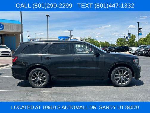 Brilliant Black Crystal Pearlcoat 2015 Dodge Durango SXT