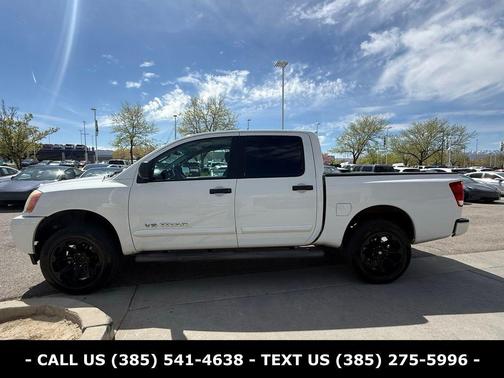 Glacier White 2014 Nissan Titan SV