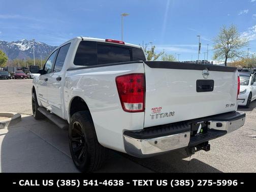 Glacier White 2014 Nissan Titan SV