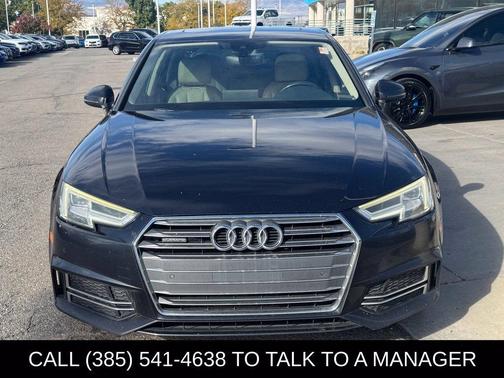 Moonlight Blue Metallic 2018 Audi A4 2.0T Premium Plus