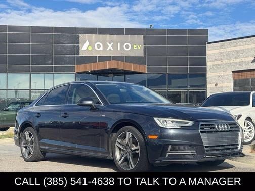 Moonlight Blue Metallic 2018 Audi A4 2.0T Premium Plus