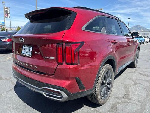 Passion Red Tintcoat 2021 Kia Sorento SX