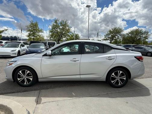 Brilliant Silver Metallic 2022 Nissan Sentra SV