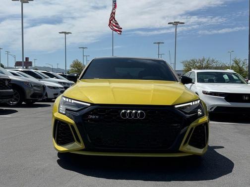 Python Yellow Metallic 2022 Audi RS 3 2.5T