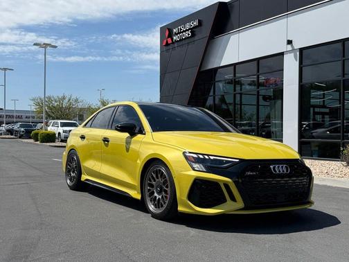 Python Yellow Metallic 2022 Audi RS 3 2.5T