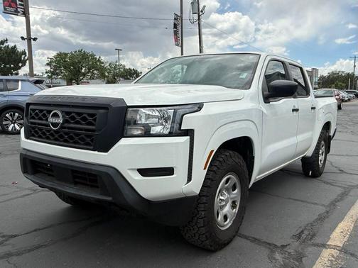 Glacier White 2022 Nissan Frontier S