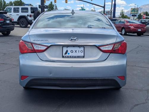 Iridescent Silver Blue Pearl 2014 Hyundai SONATA GLS