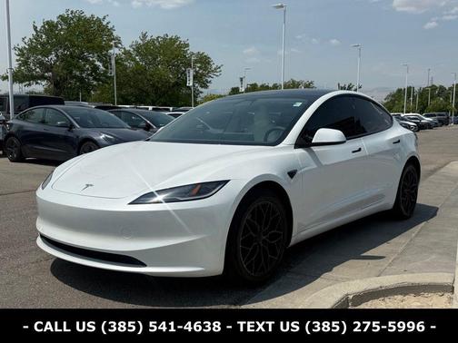 Pearl White Multi 2024 Tesla Model 3 Long Range