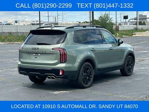 Jungle Green 2025 Kia Telluride SX-Prestige X-Line