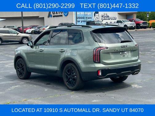 Jungle Green 2025 Kia Telluride SX-Prestige X-Line