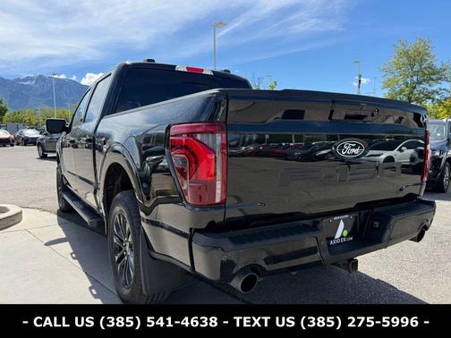 Agate Black Metallic 2025 Ford F-150 Lariat