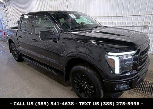Agate Black Metallic 2025 Ford F-150 Lariat