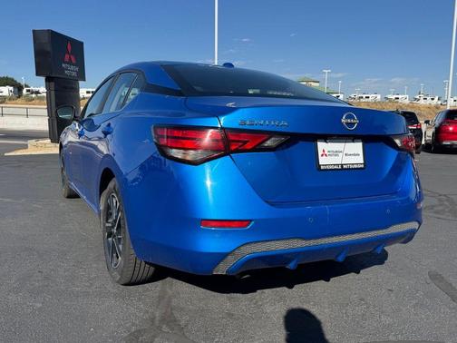 Electric Blue Metallic 2025 Nissan Sentra SV