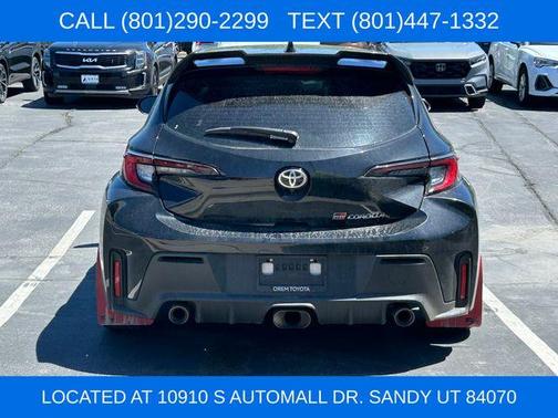 Black 2024 Toyota GR Corolla Core