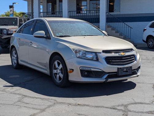 Champagne Silver 2015 Chevrolet Cruze 1LT