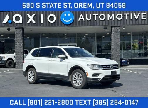 Pure White 2018 Volkswagen Tiguan 2.0T SE