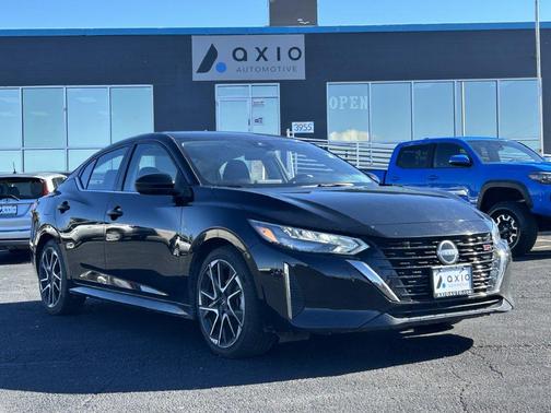 Black 2025 Nissan Sentra SR