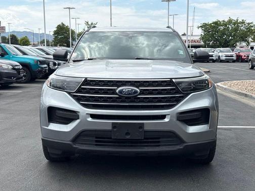 Silver Metallic 2020 Ford Explorer XLT