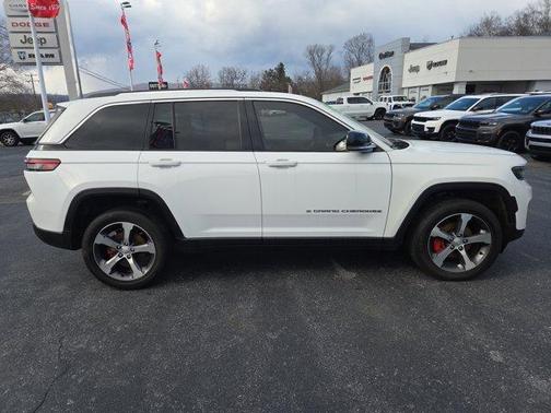 Bright White Clearcoat 2023 Jeep Grand Cherokee Limited