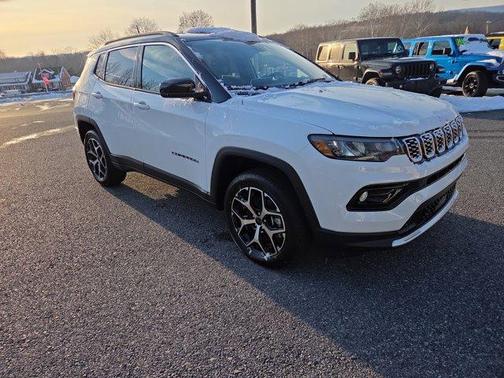 Bright White Clearcoat 2026 Jeep Compass Limited