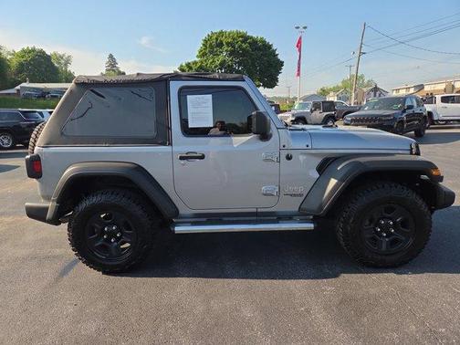 Billet Silver Metallic Clearcoat 2021 Jeep Wrangler Sport