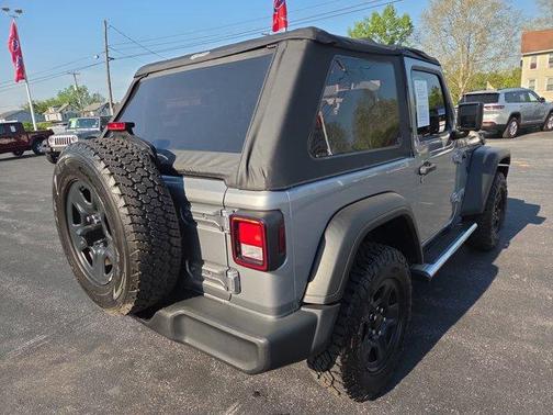Billet Silver Metallic Clearcoat 2021 Jeep Wrangler Sport