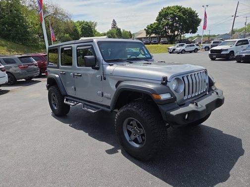 Billet Silver Metallic Clearcoat 2018 Jeep Wrangler Unlimited Sport