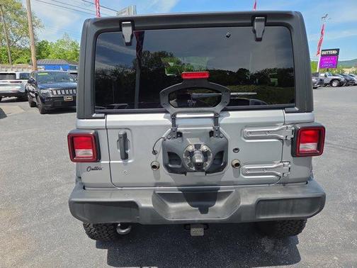 Billet Silver Metallic Clearcoat 2018 Jeep Wrangler Unlimited Sport