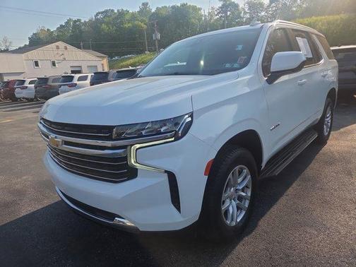 Summit White 2021 Chevrolet Tahoe LT