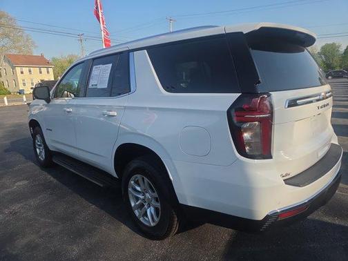 Summit White 2021 Chevrolet Tahoe LT