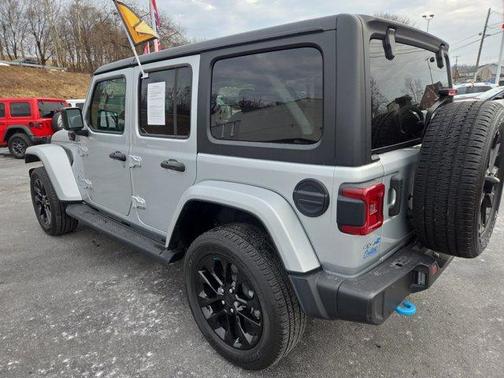 Silver Zynith Clearcoat 2023 Jeep Wrangler 4xe Sahara
